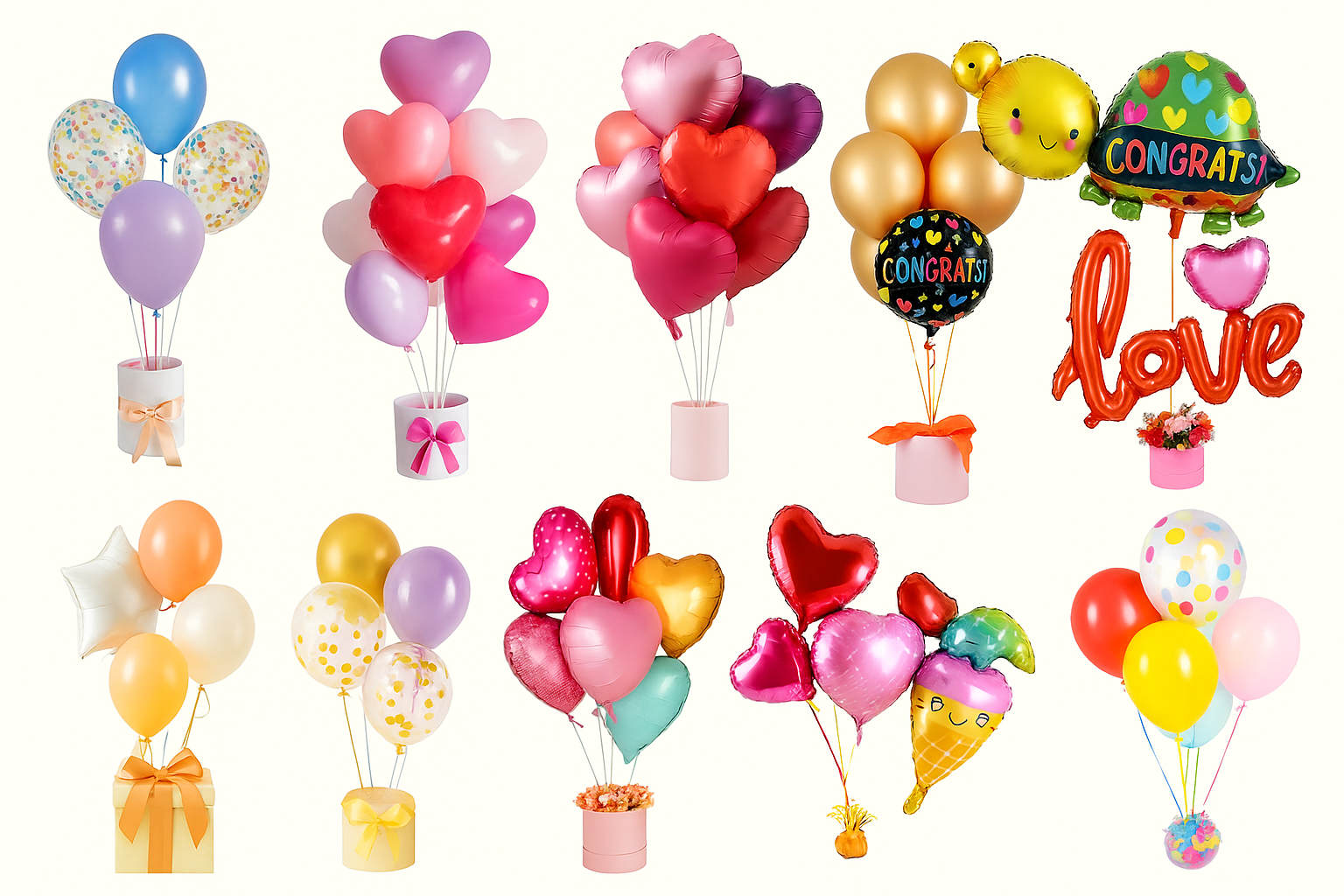 Arreglos con Globos